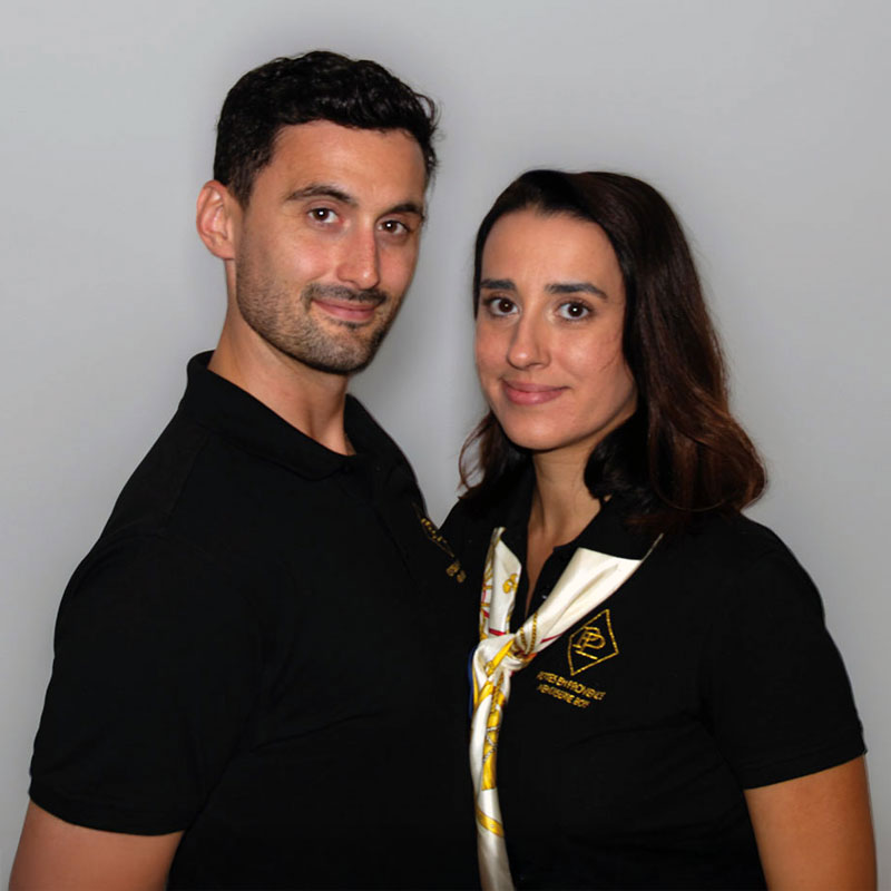 Portrait de Sara et Fabine