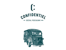 Logo restaurant le confidentiel